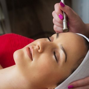 Microdermabrasion facial treatment at Stolen Moment Beauty